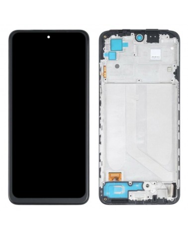 LCD e ecrã tátil com moldura para Xiaomi Redmi Note 10 4G Redmi Note 10S M2101K7AI M2101K7AG Qualidade Oled