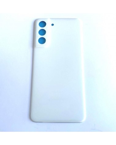 Battery Back Cover with adhesive for Samsung Galaxy S21 FE S21FE G990 - White