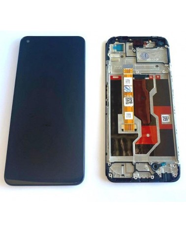 LCD and Touchscreen with Frame for Oppo A76 CPH2375