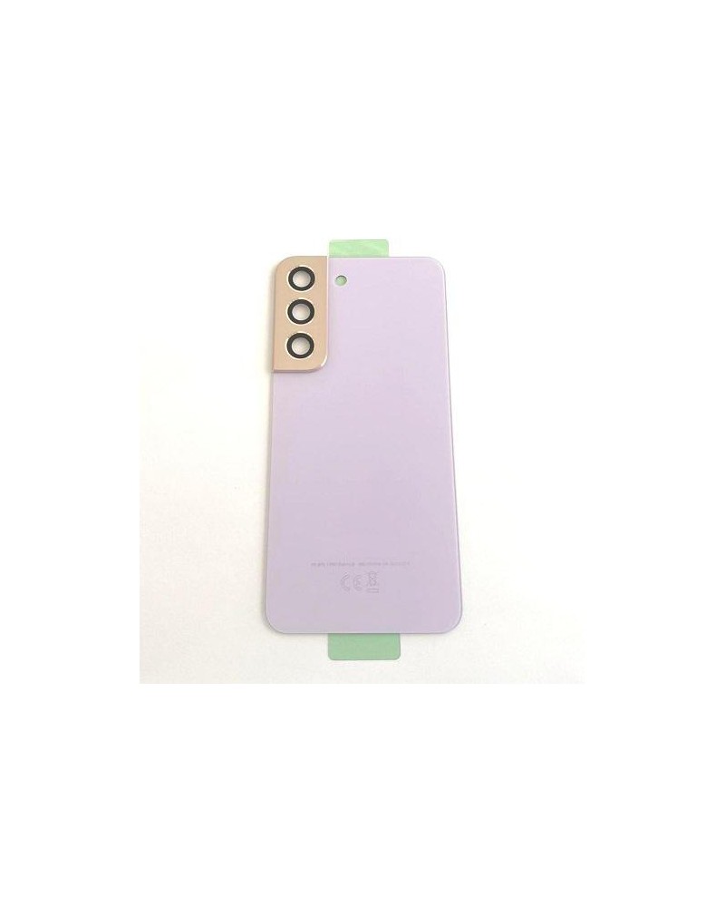 Tapa Trasera de Bateria con Lente para Samsung Galaxy S22 SM-S901 - Violeta