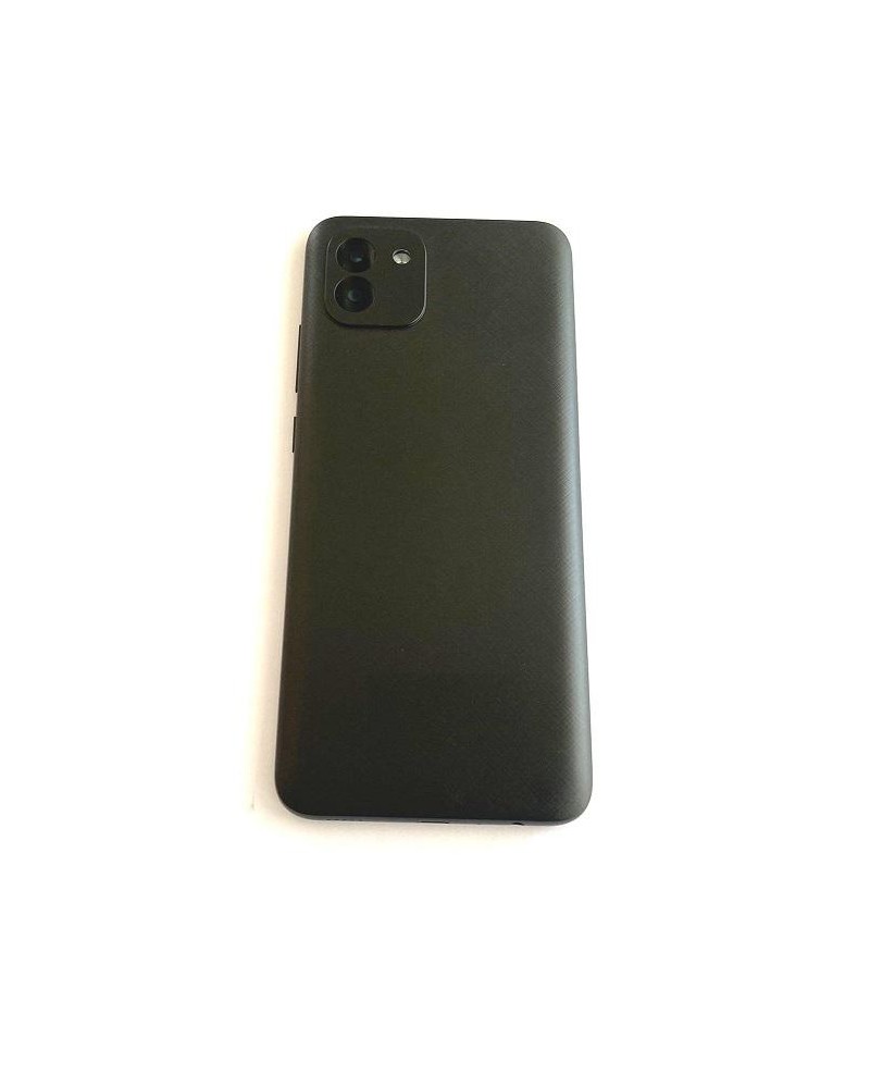 Battery and Lens Back Cover for Samsung Galaxy A03 A035 - Black