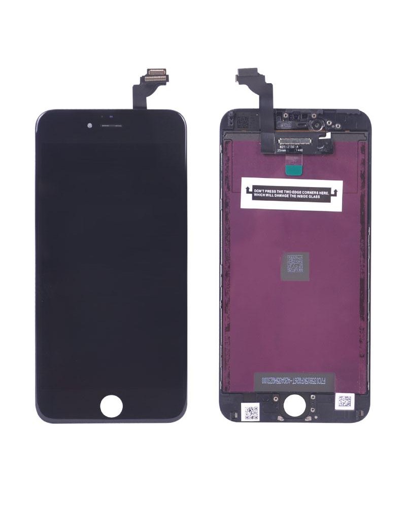 Iphone 6 plus ecrã completo lcd preto de alta qualidade compatível com ecrã tátil