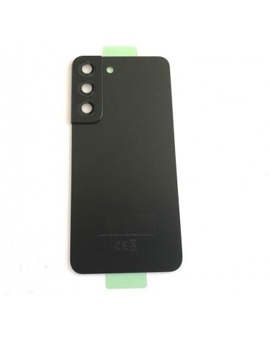 Battery Back Cover With Lens For Samsung Galaxy S22 SM-S901 SM-S901 - Black