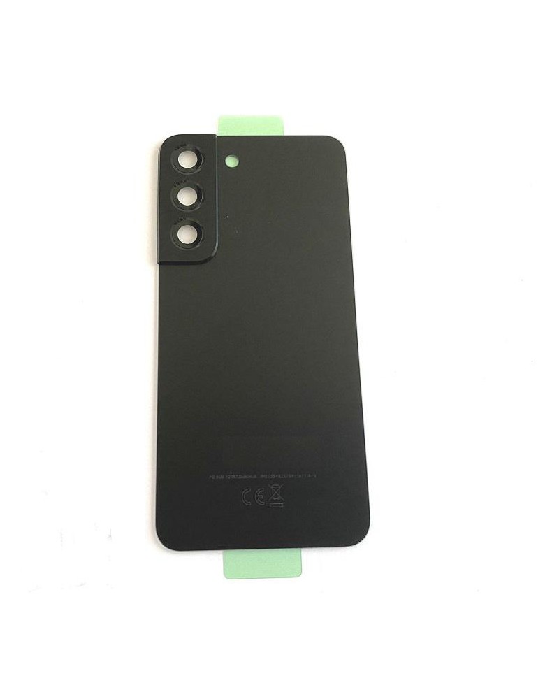 Tapa Trasera De Bateria Con Lente Para Samsung Galaxy S22 SM-S901 - Negra