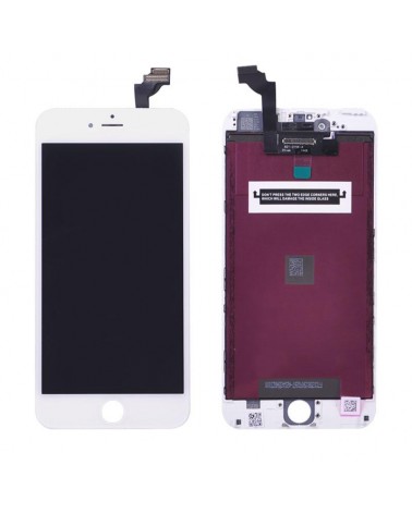 Iphone 6 plus ecrã total branco lcd ecrã total de alta qualidade compatível com o toque