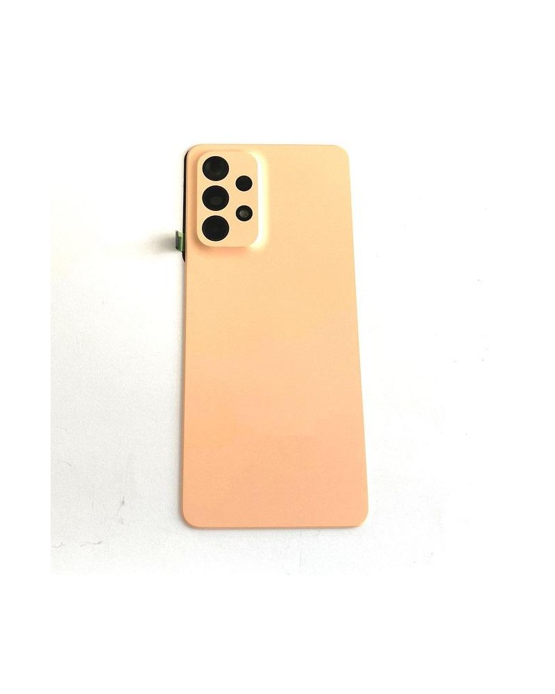 Battery Back Cover with Lens for Samsung Galaxy A33 5G A336 A336B - Peach Pink