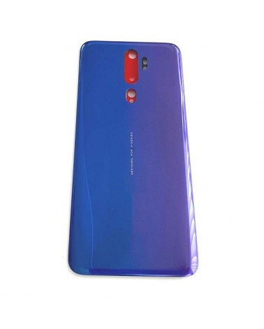 Tampa traseira da bateria para Oppo A9 2020 CPH1941 - Azul