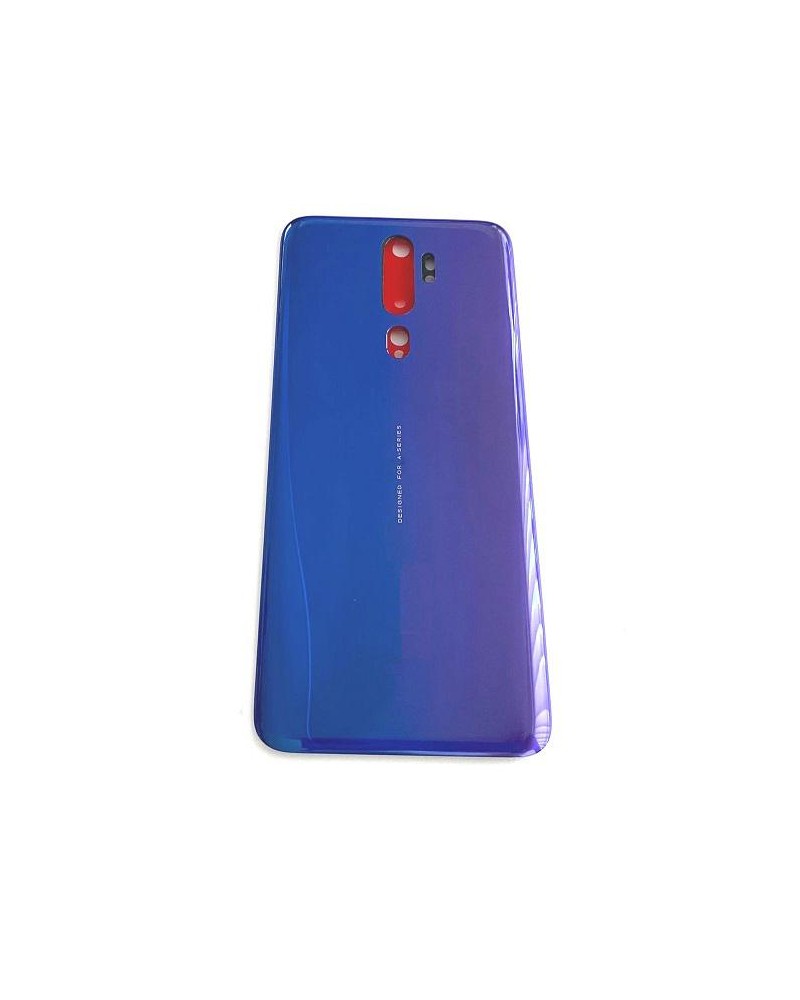 Tampa traseira da bateria para Oppo A9 2020 CPH1941 - Azul