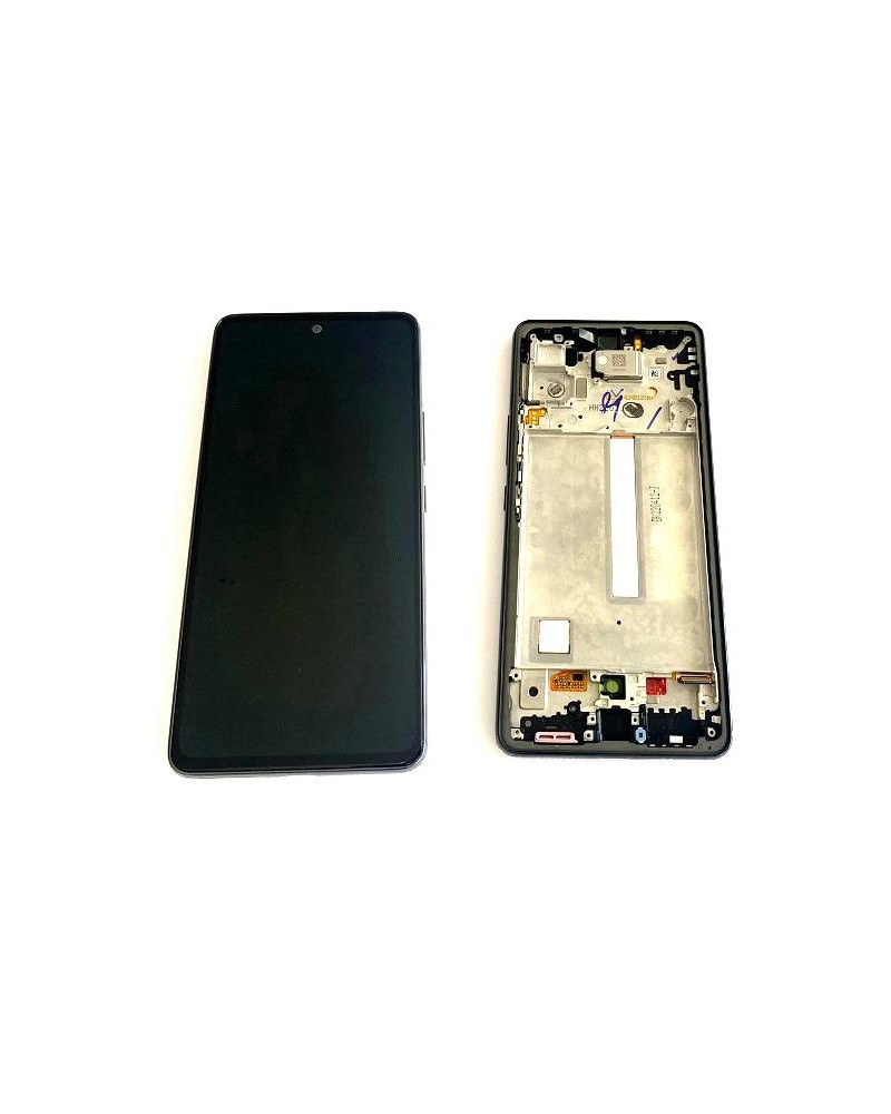 LCD e ecrã tátil com moldura preta para Samsung Galaxy A53 5G A536 A536B A536B Service Pack