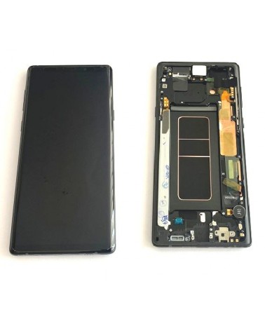 LCD e ecrã tátil com moldura preta para Samsung Galaxy Note 9 N960 N960F Service Pack